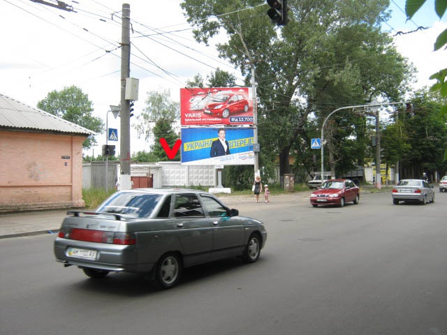 Щит 6x3,  Щорса ул, 35, нижний, из центра