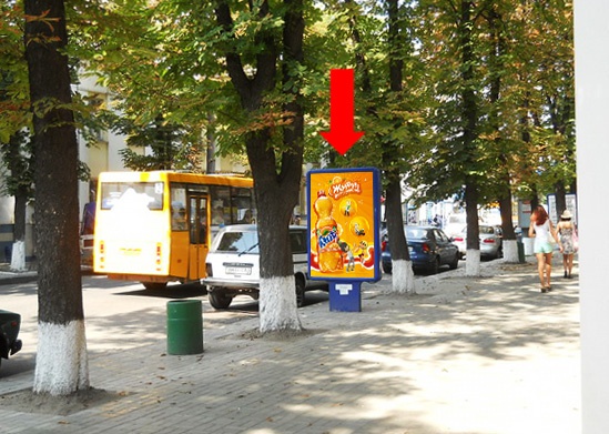 Сітілайт 1.2x1.8,  Петро-Павловская ул., возле "Укртелекома"
