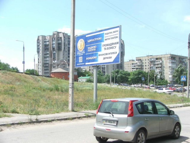 Щит 6x3,  Яснополянская ул., въезд на Южный мост