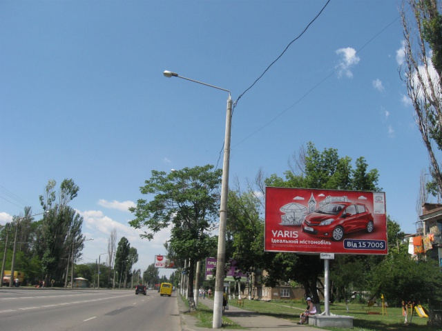 Щит 6x3,  Николаевская дорога, 291, в центр