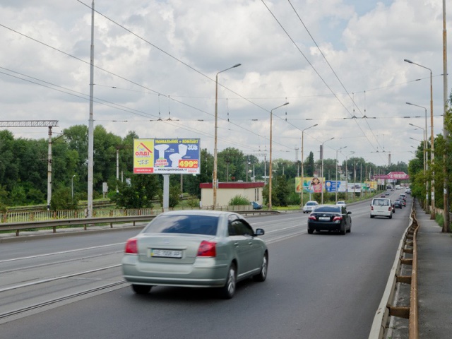 Щит 6x3,  Амурский мост, направление на пр.Воронцова