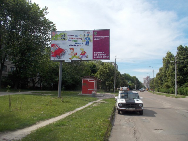 Щит 6x3,  Пухова Г. ул., 121, напротив  Г. Пухова, 114