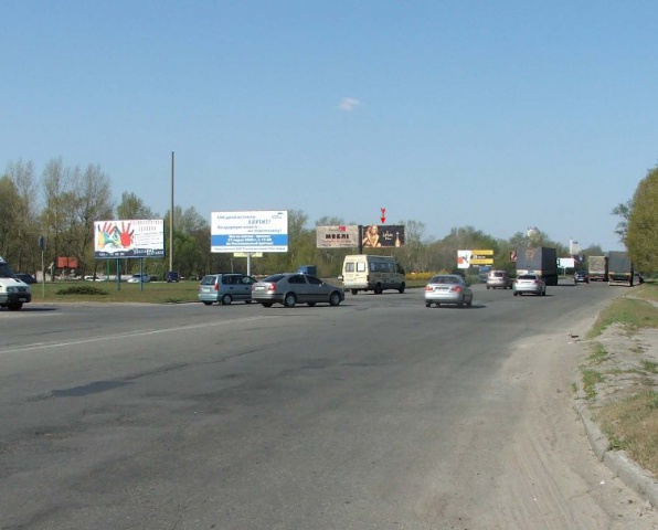 Щит 6x3,  Малиновского ул / Океаническая ул, (чебурашка), на ж/м Солнечный, правый, ст А