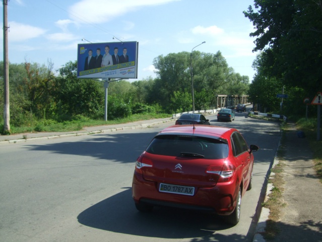 Щит 6x3,  Московской Олимпиады ул, мост, выезд из города