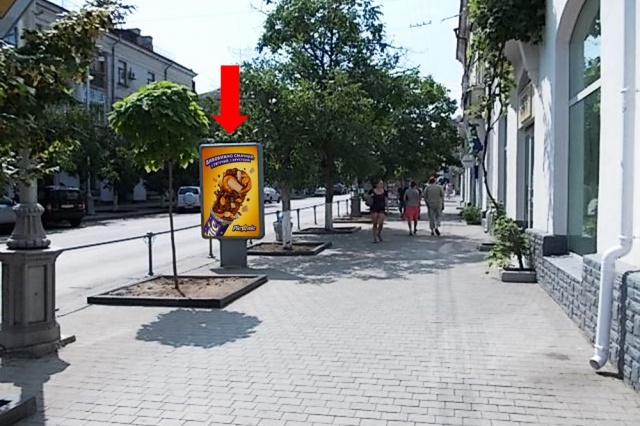 Сітілайт 1.8x1.2,  Большая Морская ул., 8, возле магазина "Мегаспорт"