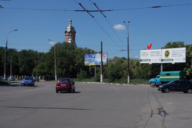 Щит 6x3,  Буденного ул / 200 лет Херсона пр, (автосалон), левый