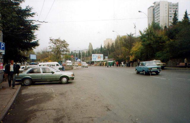 Щит 6x3,  Московская ул., возле тролейбусной станции, "Телевизор"