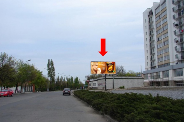 Щит 6x3,  Октябрьский пр-т / ул. Ватутина, в центр