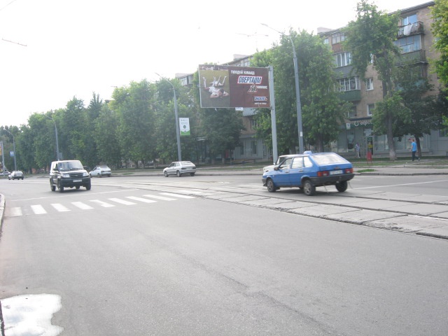 Щит 6x3,  Полтавский шлях - из центра, ст. "Холодная гора"