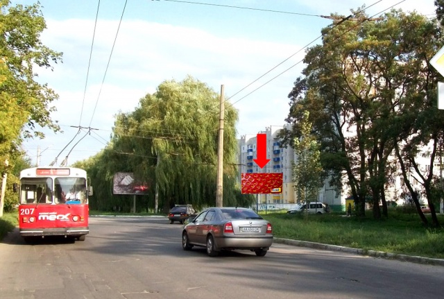 Щит 6x3,  Черновола ул. / ул. Майборского, из центра