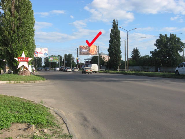 Щит 6x3,  Клочковская ул / Дербентская ул, в центр