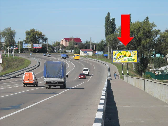 Щит 3x6,  2-я Набережная реки Стрелки ул., возле моста
