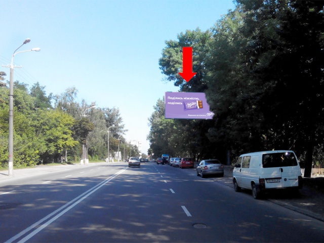 Щит 6x3,  Первомайская ул., 108, центральный парк, в центр