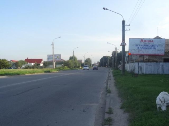 Щит 6x3,  Коновальца Евгения ул.На стороне дома №357а