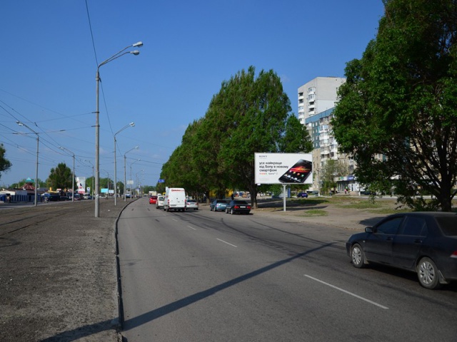 Щит 6x3, ул. Донецкое шоссе, 3 - ж.м Фрунзенский, на Кайдакский мост Щит 6x3, ул. Донецкое шоссе, 3 - ж.м Фрунзенский, на Кайдакский мост
